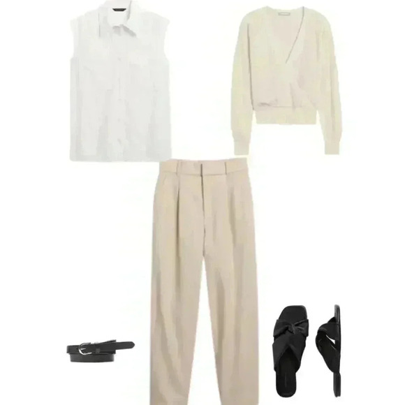 Banana Republic Forever Wrap Pullover Sweater - Picture 3 of 11